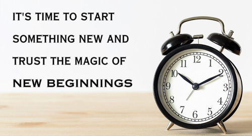 IT'S TIME TO START IT'S TIME TO START