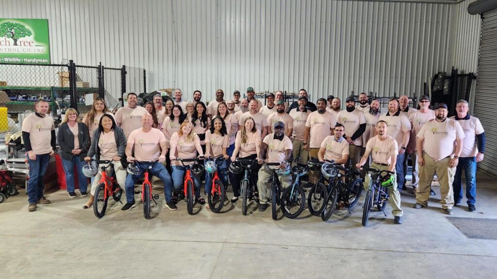 Peachtree Pest Control Bike Build